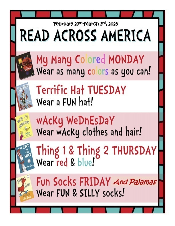 READ ACROSS AMERICA FLYER