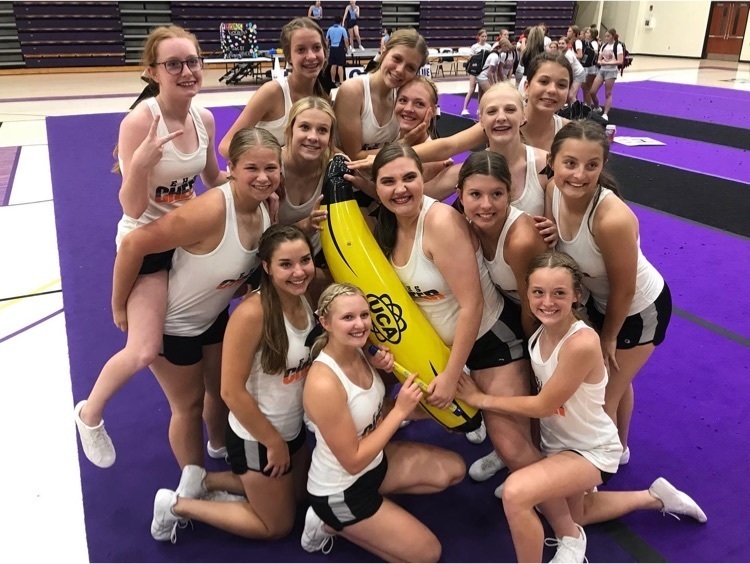 EHS cheer team