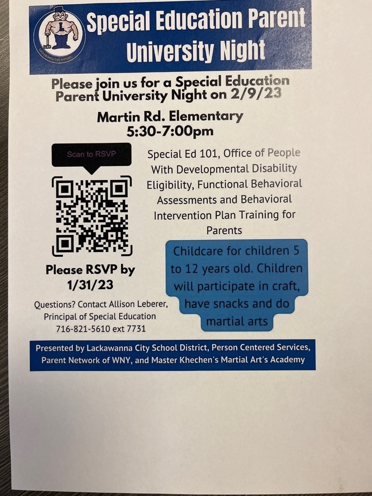 Special Education Parent University Night 