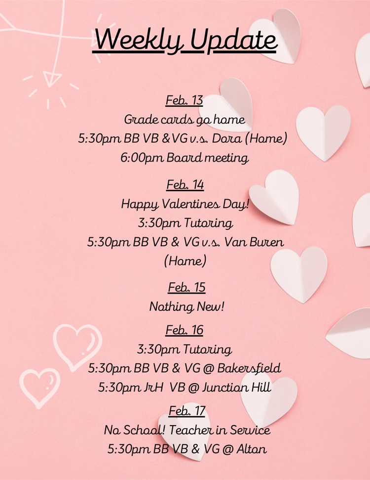 Weekly Update 2/13-2/17