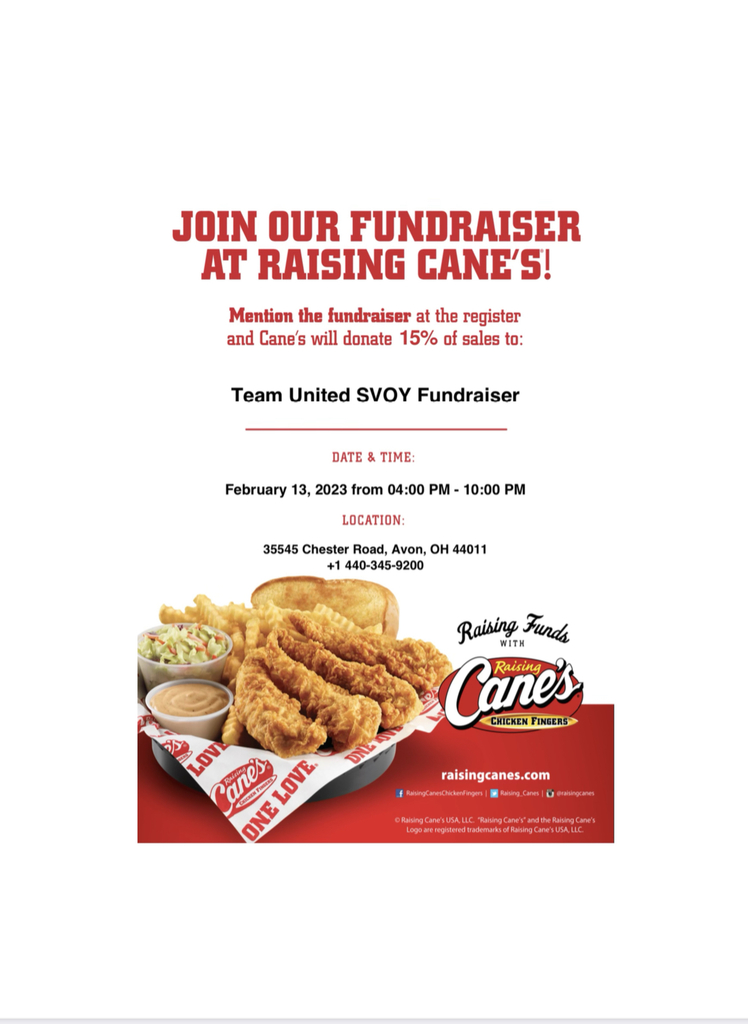 Cane's flyer