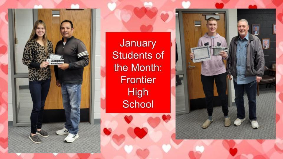 students of the month