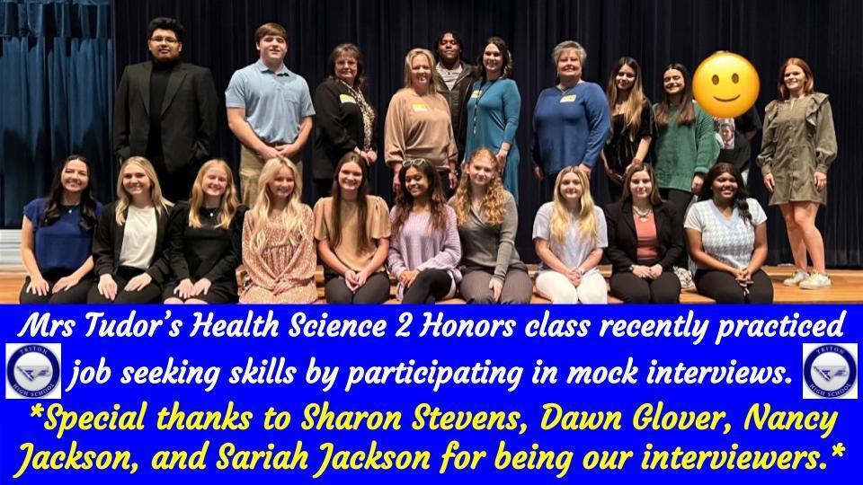 THS Health Science Students