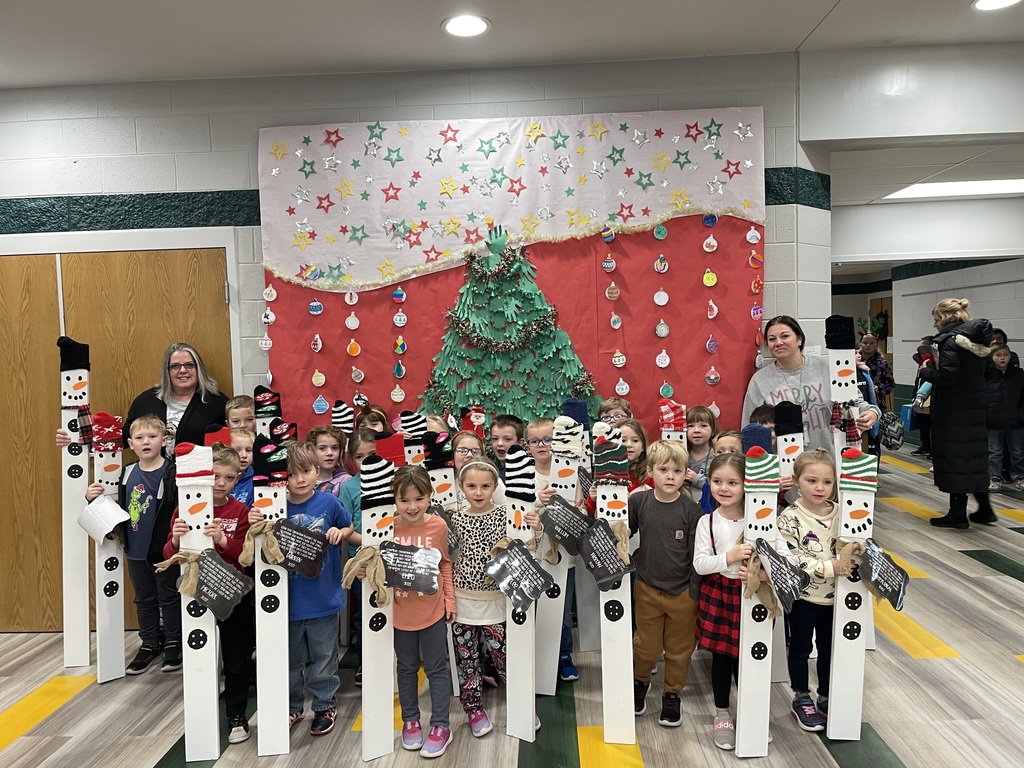 Florence K classes with presents for their parents