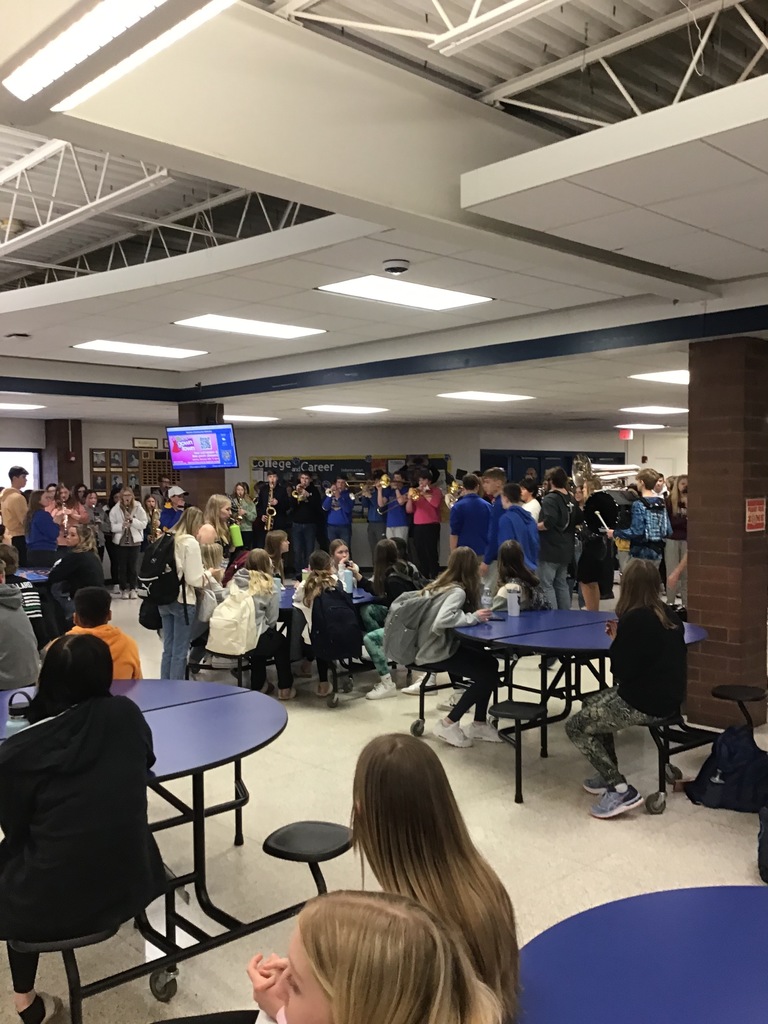 Benton Community Spirit Walk for boys State Wrestling 2023