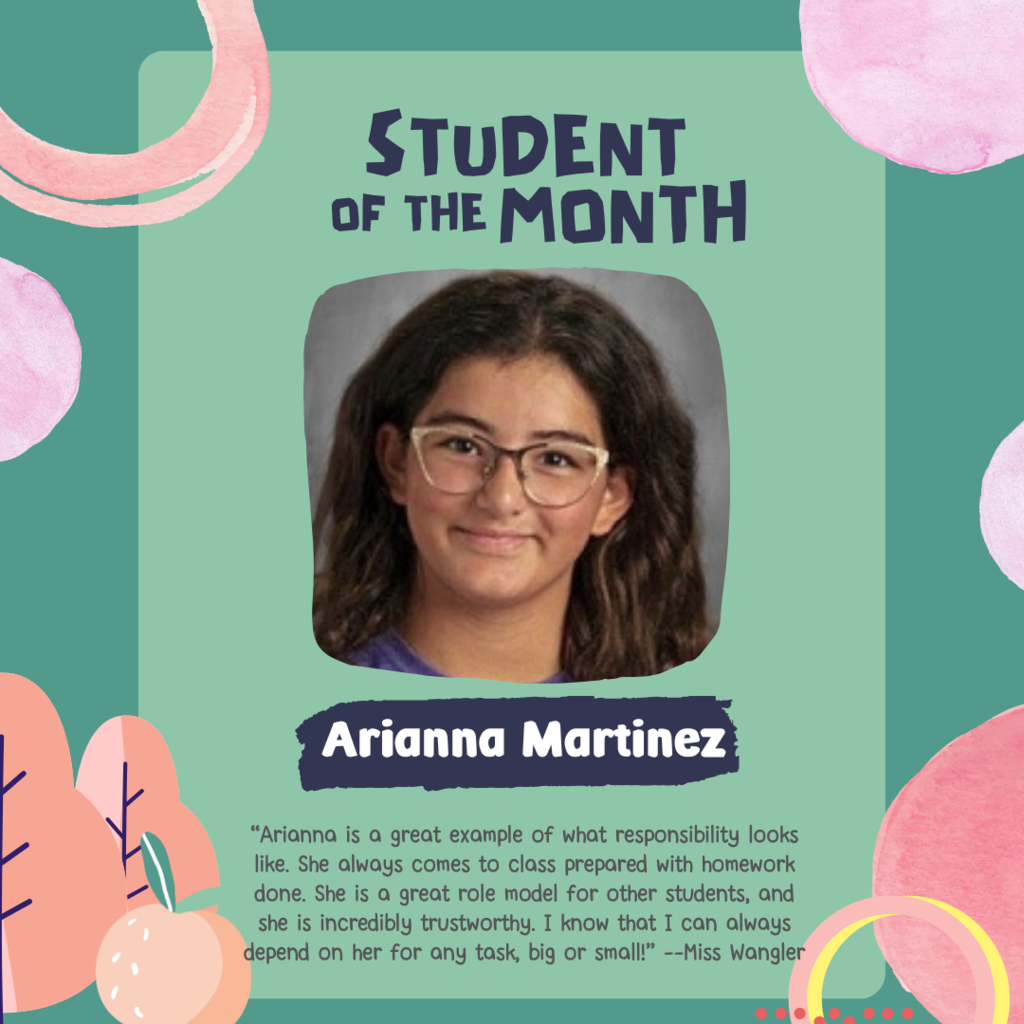 Student of the Month