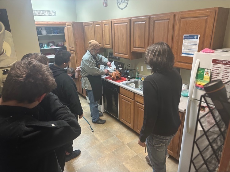 carving in the kitchen  