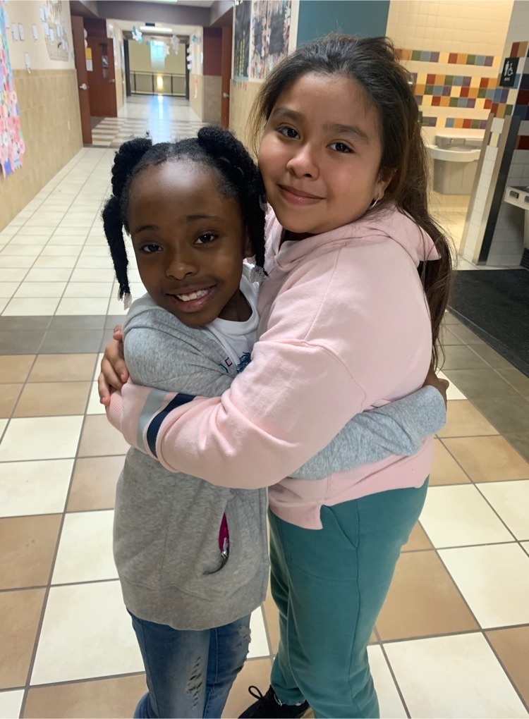Students showing kindness