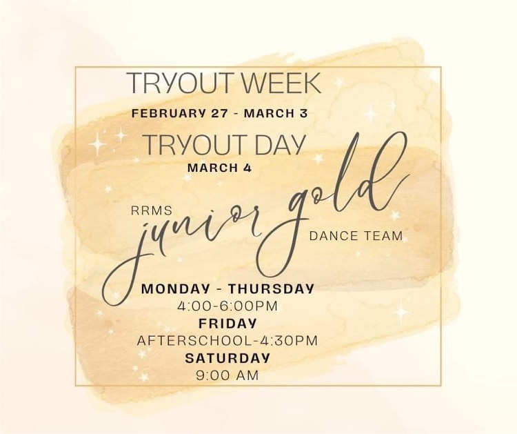 RRMS dance team info