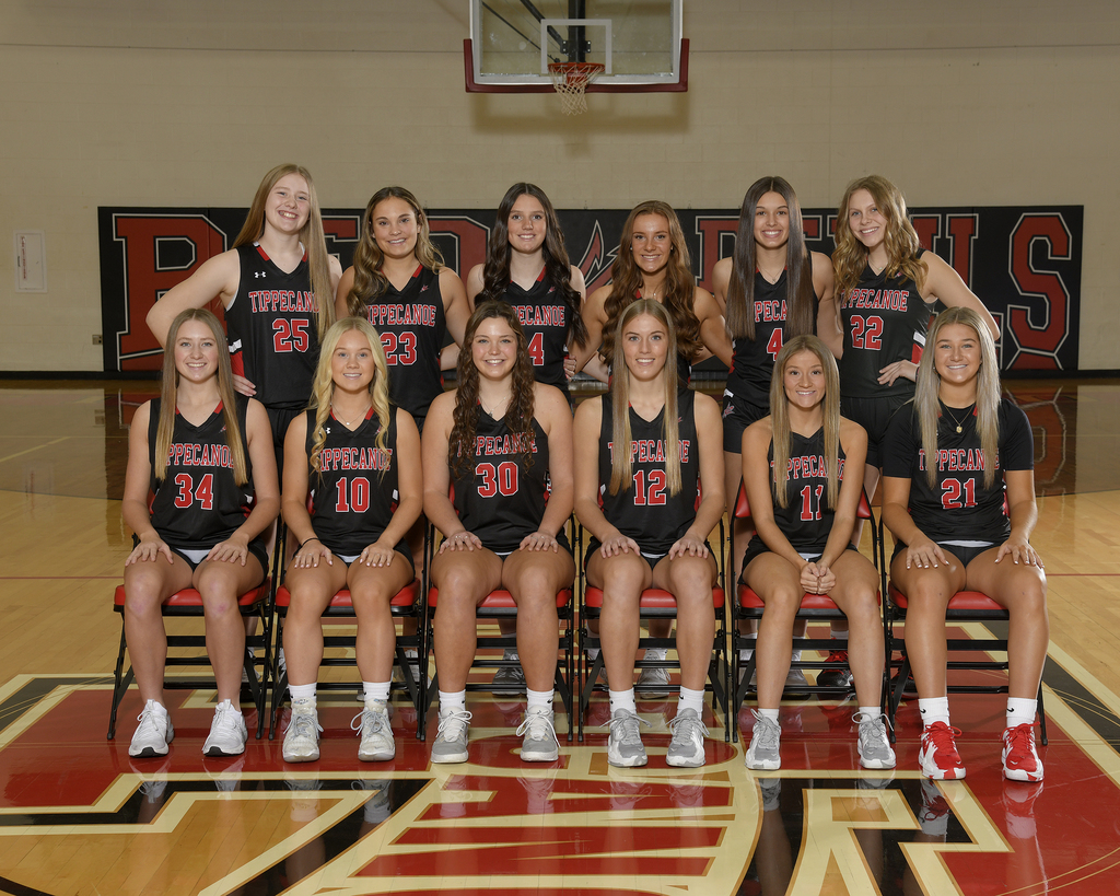 THS Girls Varsity Basketball Team