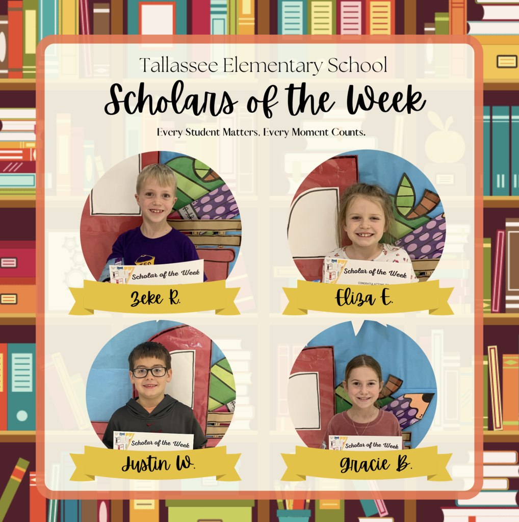 Scholars of the Week