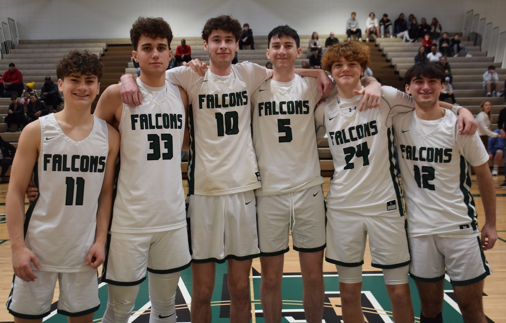 Boys senior night basketball 2023