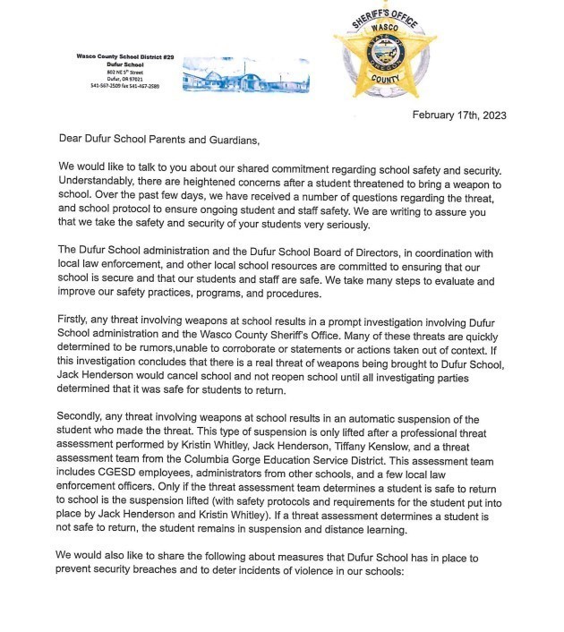 School Safety Page 1