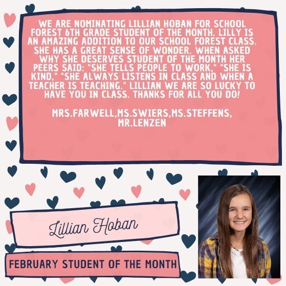 student of the month