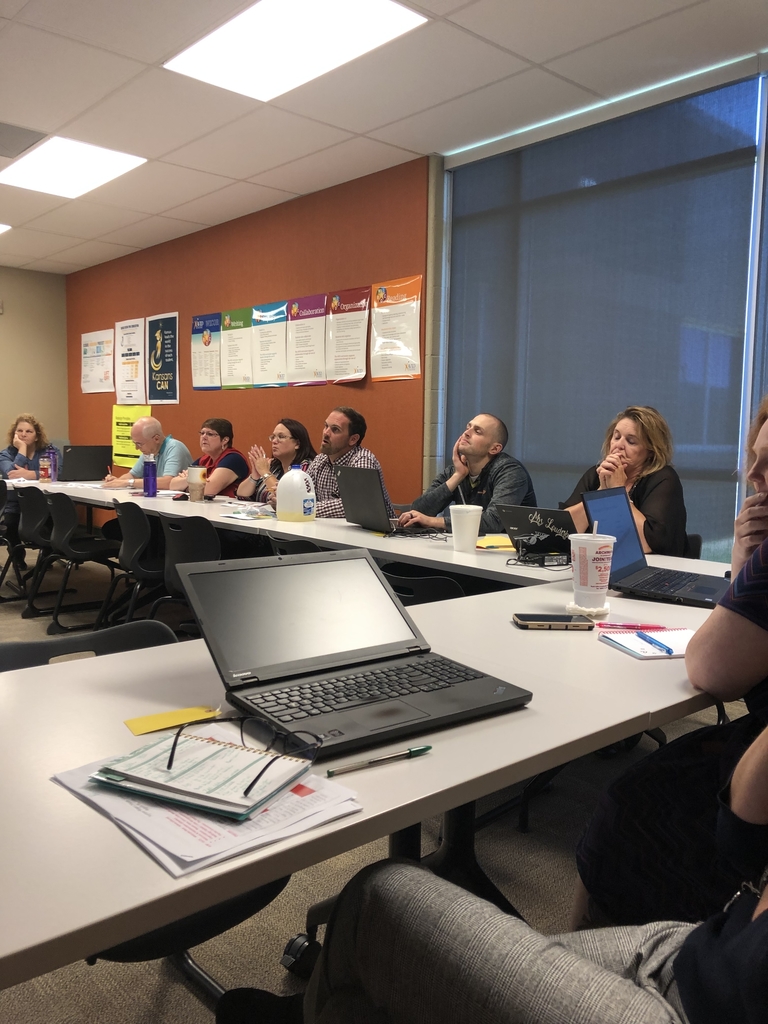 Math Team listening to Dr. Witzel!