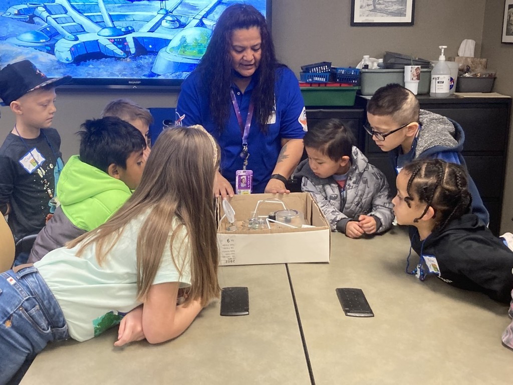 Our first "Forward to the Moon" day camp for K-2 students was a smashing success.  The Artemis generation is set and ready for space travel!