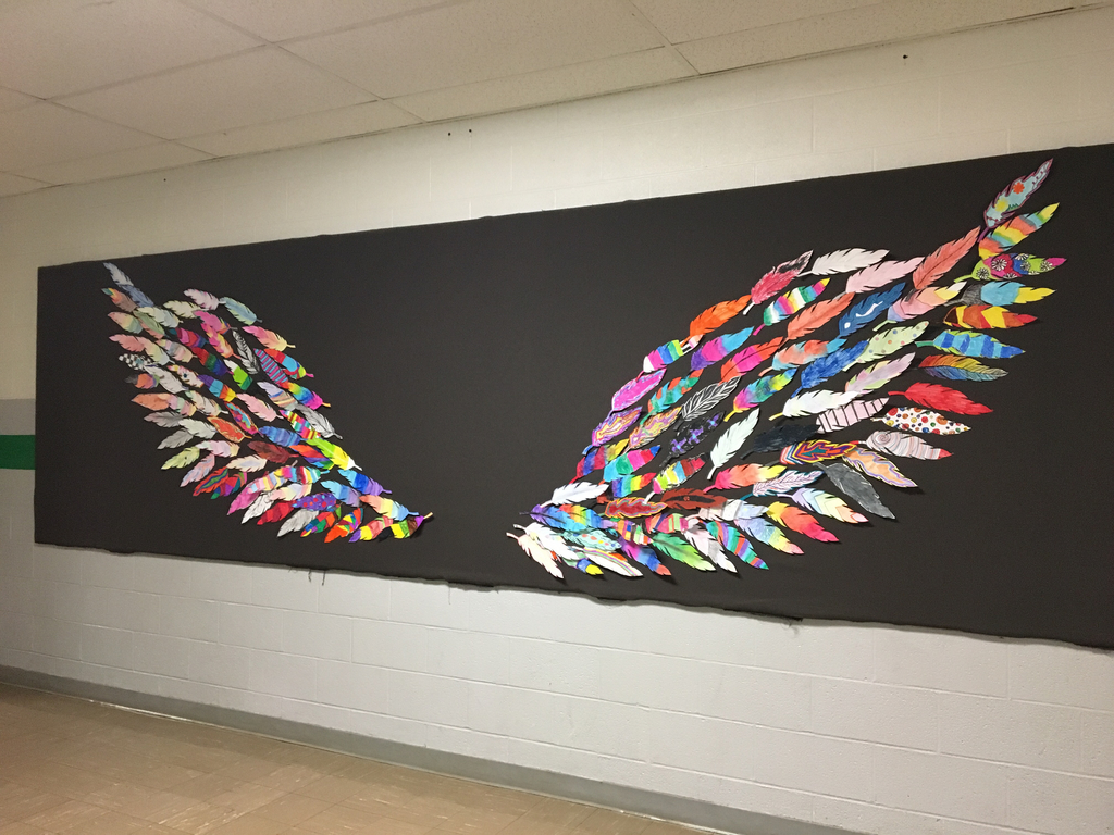Collaborative student art 