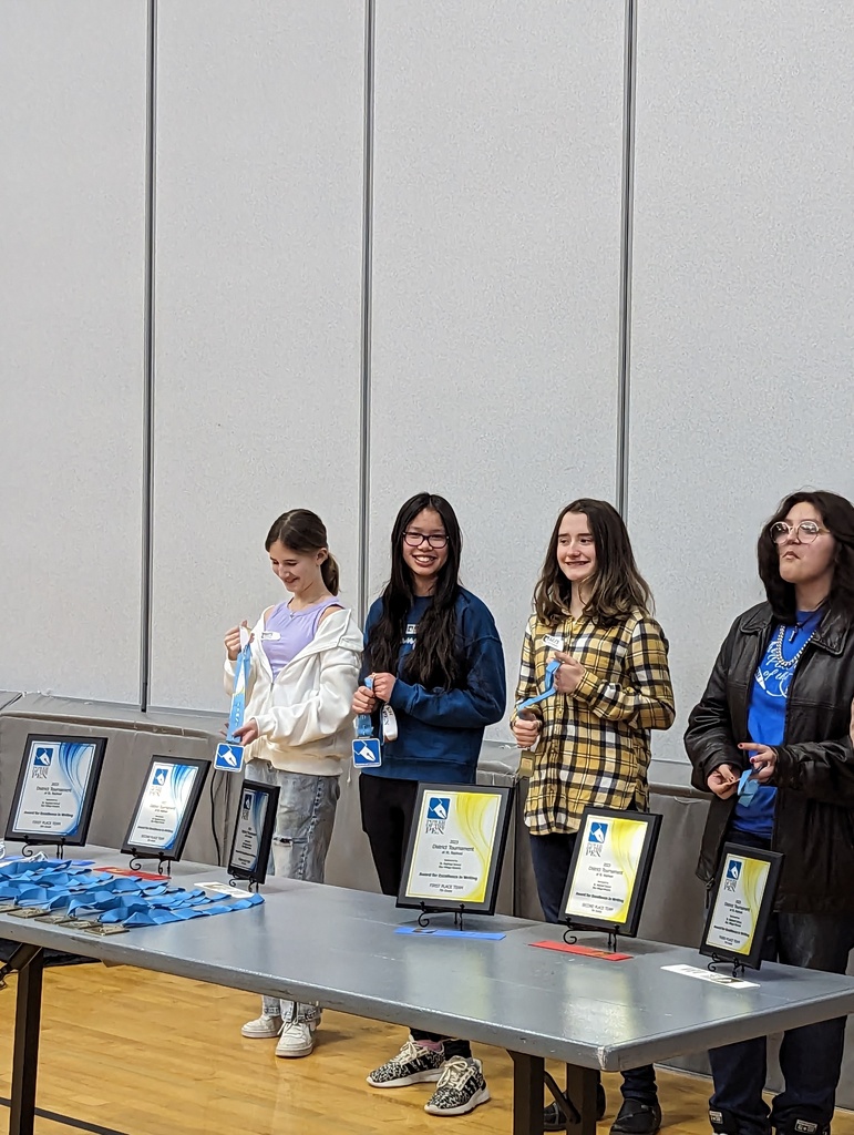 Power of the Pen 2023 7th grade 3rd place