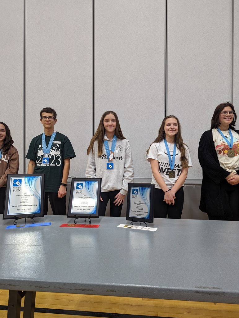 Power of the Pen 8th grade 3rd place 2023