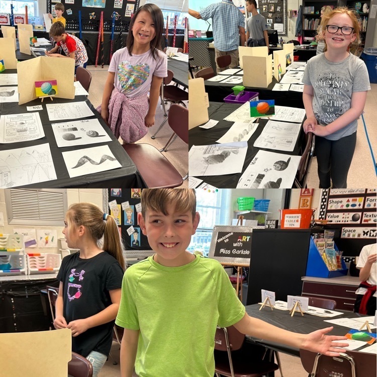 The Drawing Club’s Art show was a success!