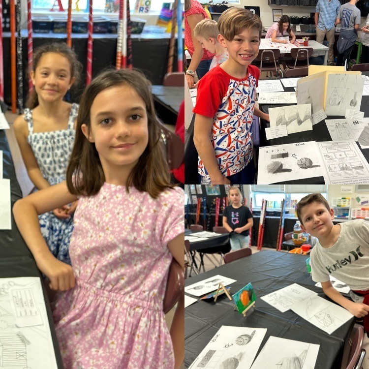 The Drawing Club’s Art show was a success!