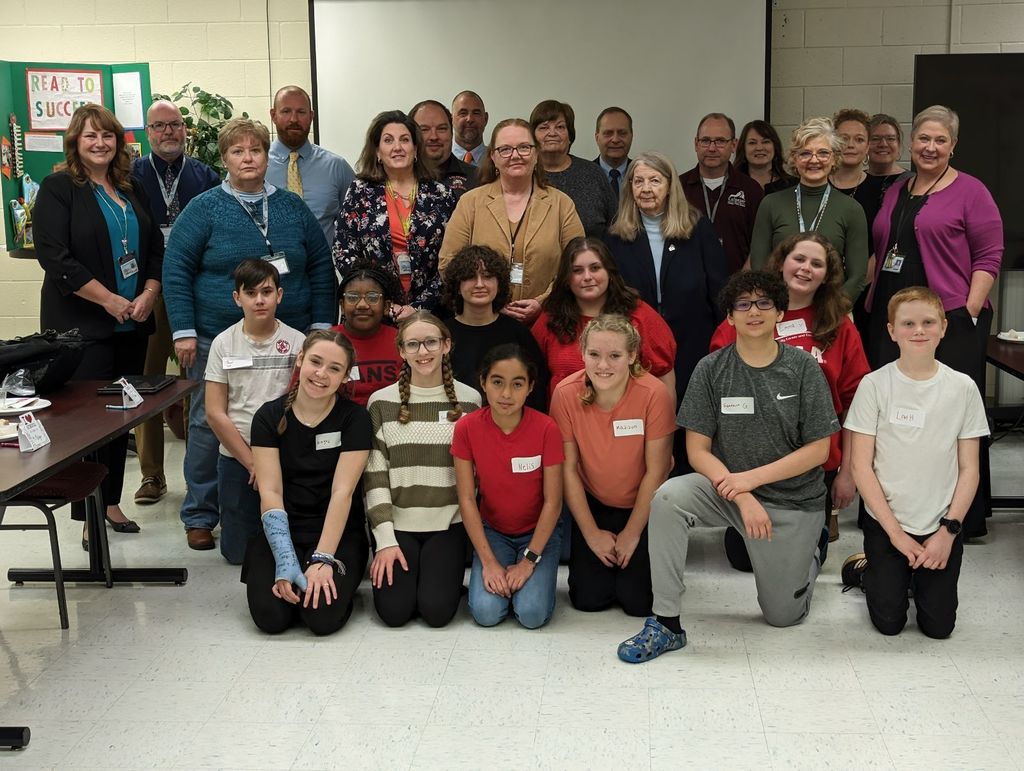 Group of students and adults
