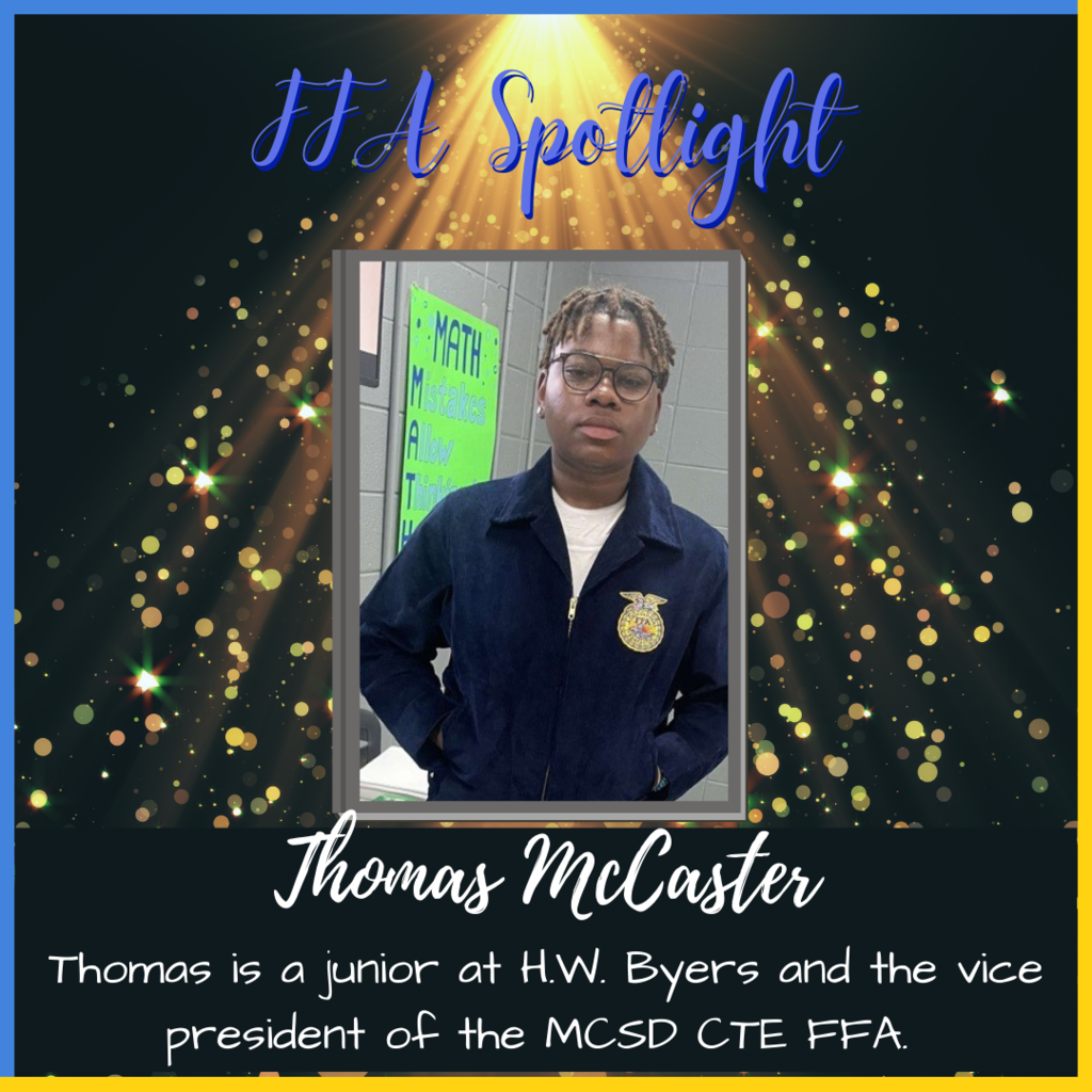Thomas McCaster FFA Spotlight