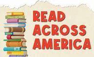 stack of books with read across America text