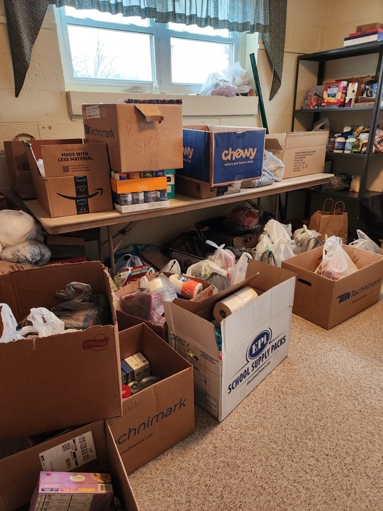 West Food Drive Donation