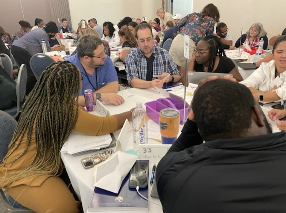 Math educators spent their Saturday in Miami at a B.E.S.T. Standards for Mathematics workshop