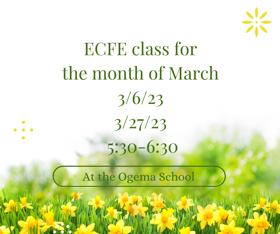 ECFE March Dates