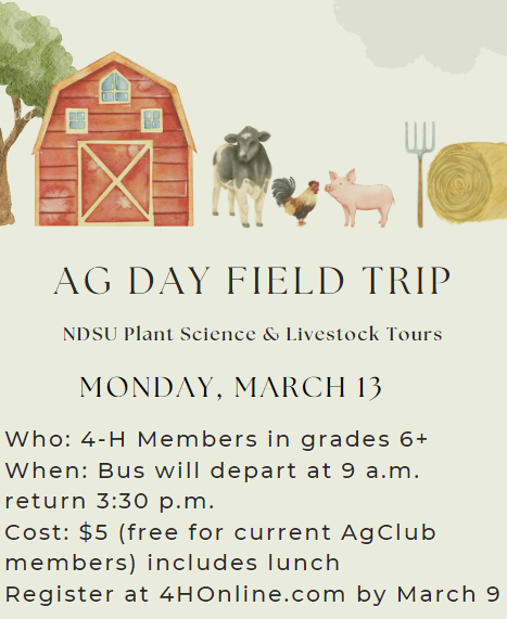 AG DAY FIELD TRIP