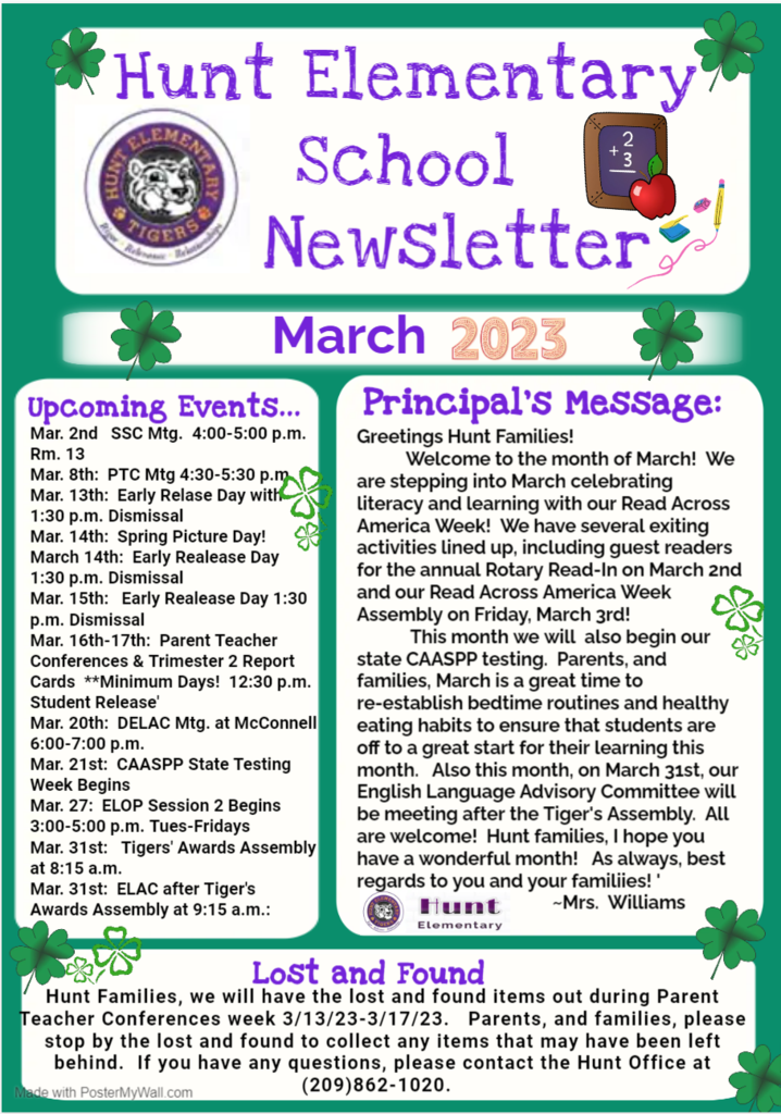 March Newsletter 2023