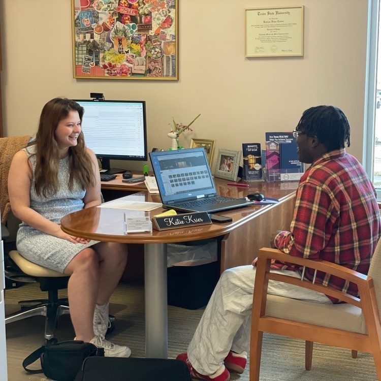 intern visits with supervisor