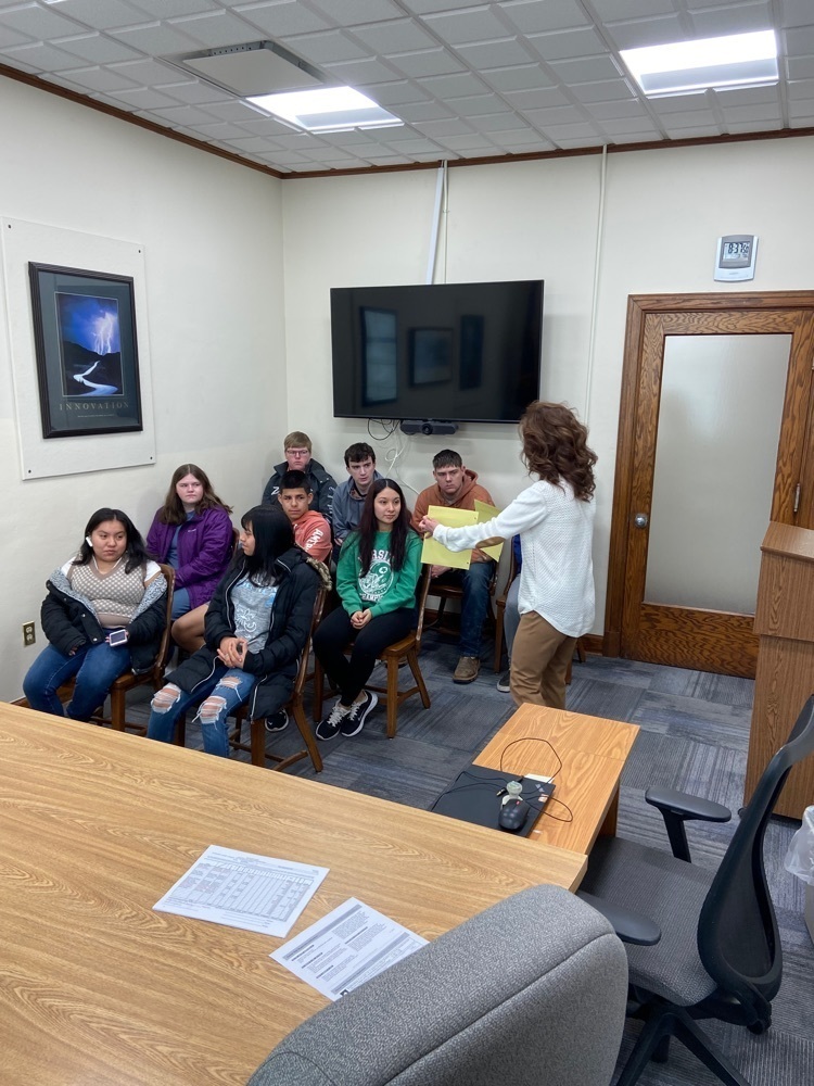 Learning about the important role as the county clerk fromJana Jenkinson as she explains her role working with the county commissioners and the head election officer