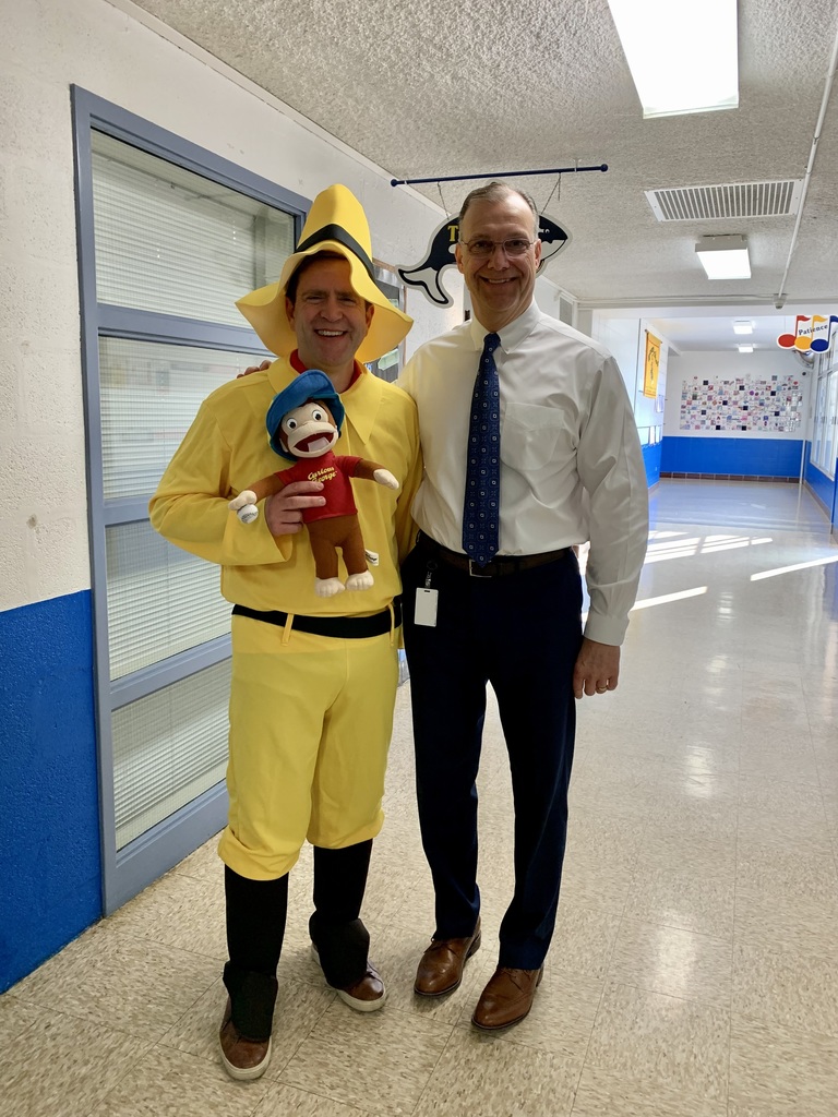 Mr. Sebring & Supt. Prebles at Book Parade