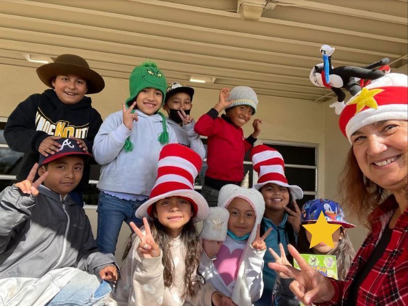 Hat day for Reading Across America spirit week!