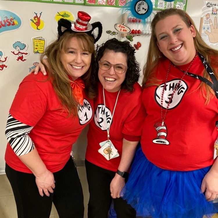 three teachers dressed up