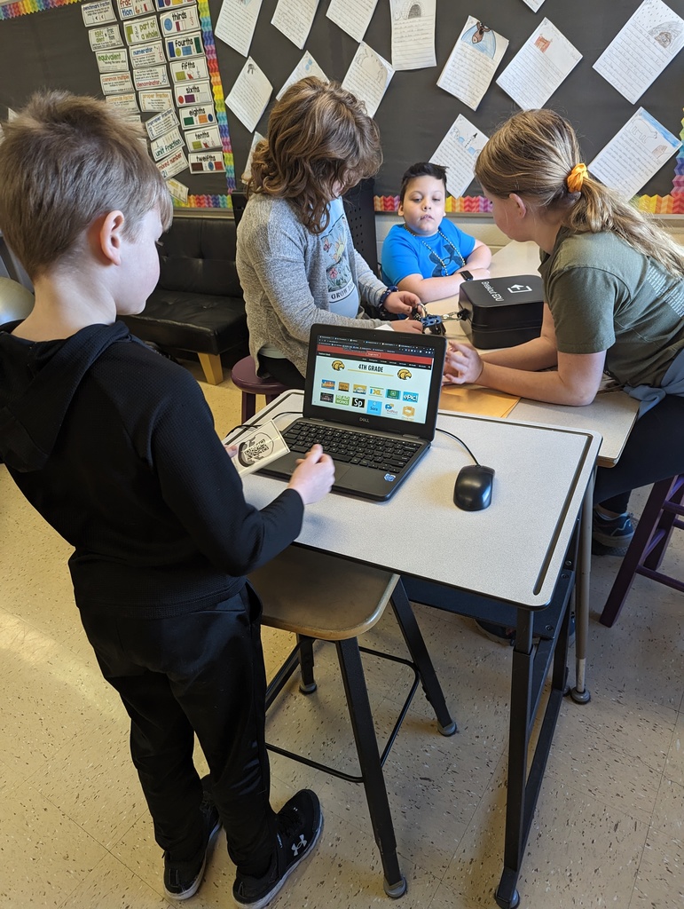 students work in teams to solve the puzzles and unlock the locks on the Breakout boxes