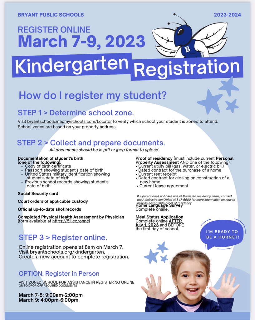 Kindergarten Registration