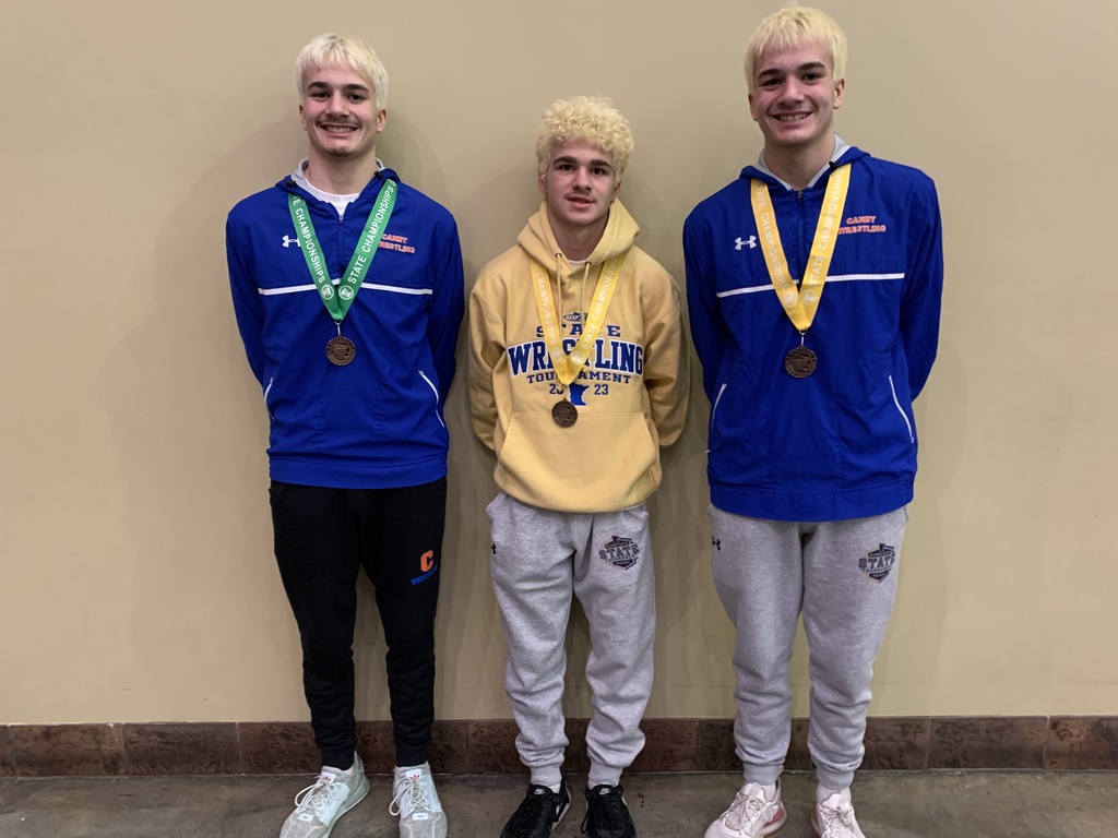 State Wrestling Medal Winners