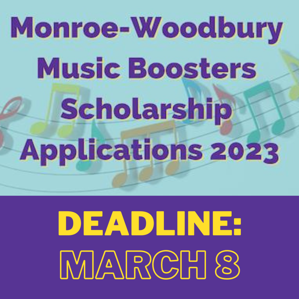 Boosters Scholarships reminder