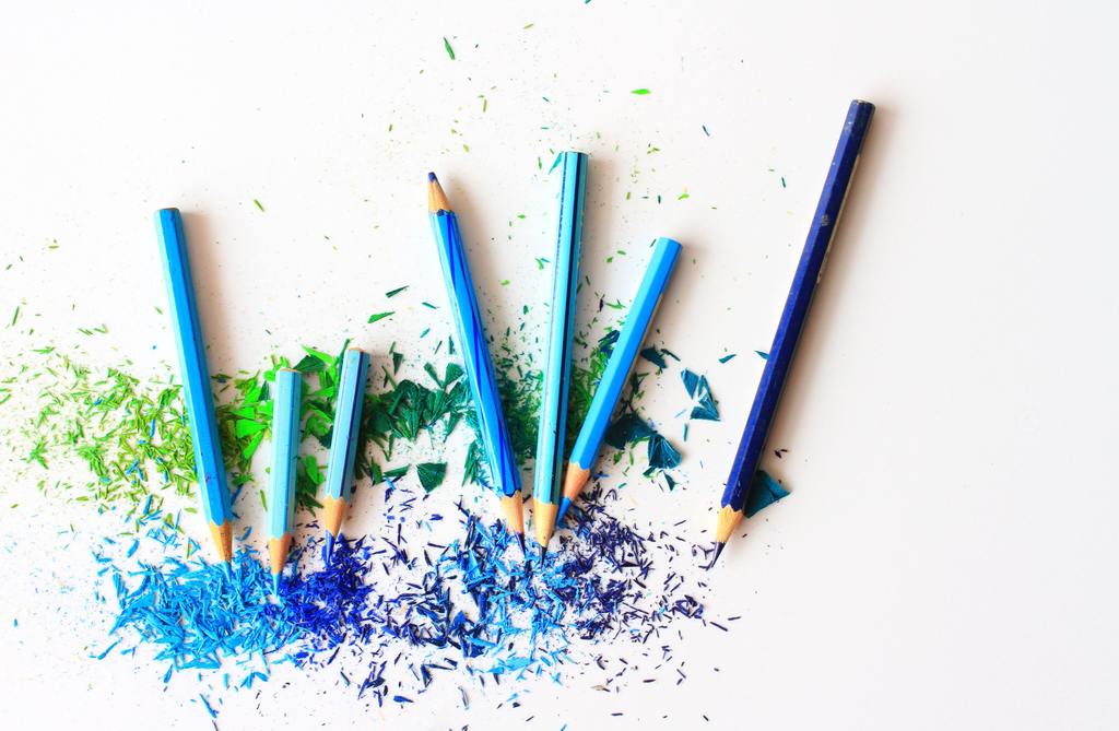 colored pencils