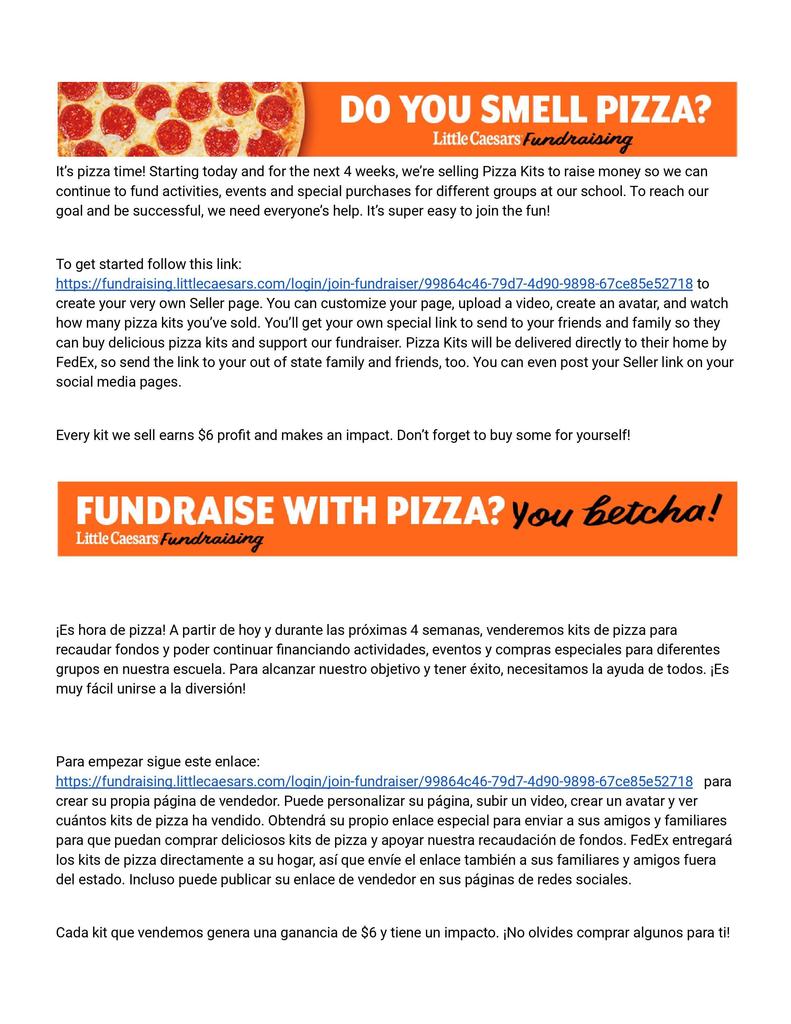 Little Caesars Fundraiser