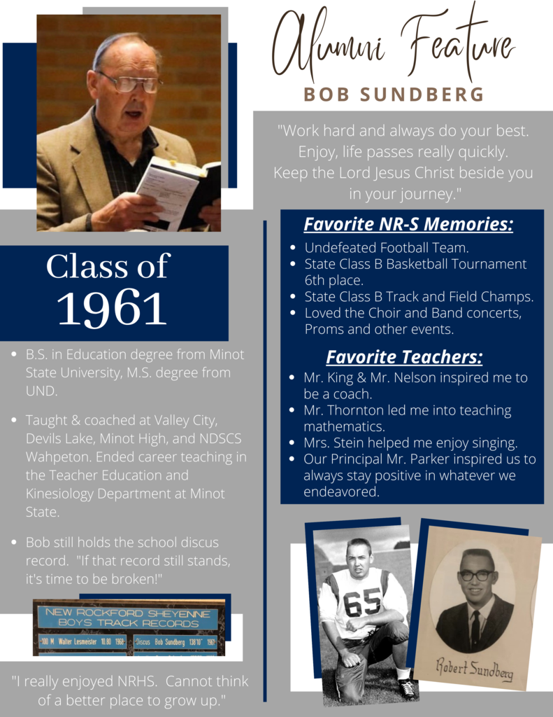 Alumni feature - Bob Sundberg