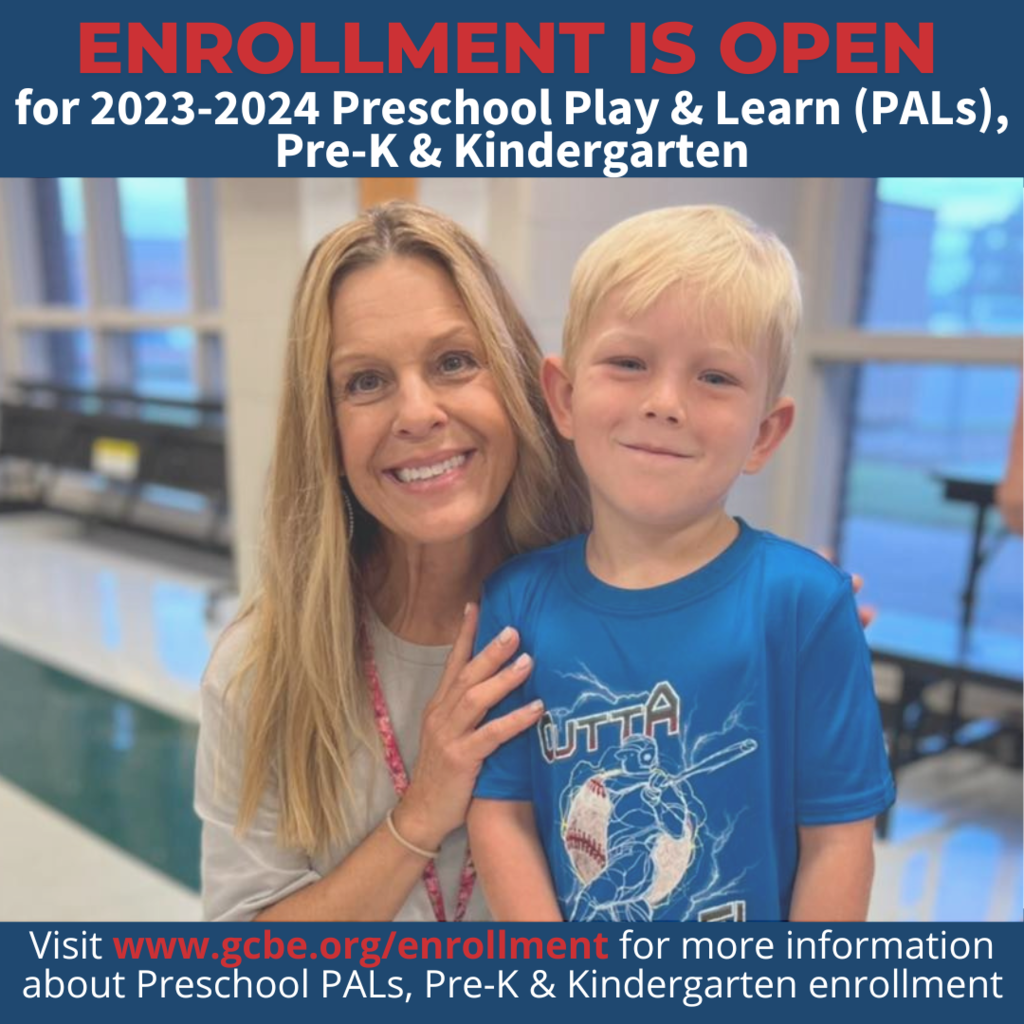 Enrollment is Open for 2023-2024 PALS, Pre-K & Kindergarten