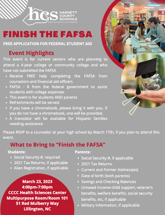 Finish the FAFSA