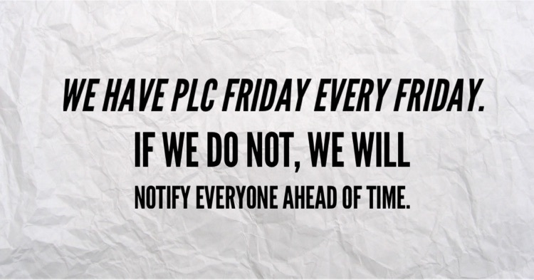 plc Friday