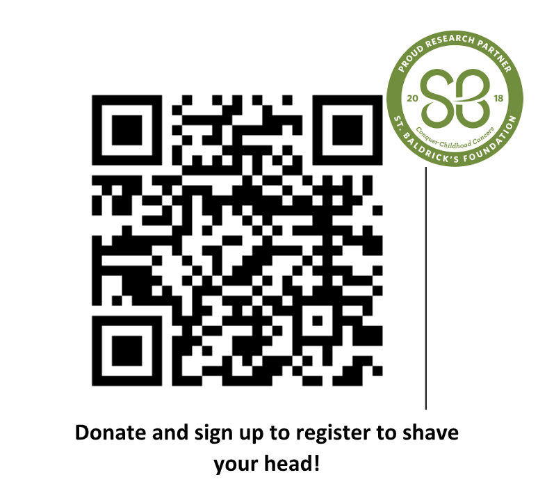St. Baldricks Registration QR Code