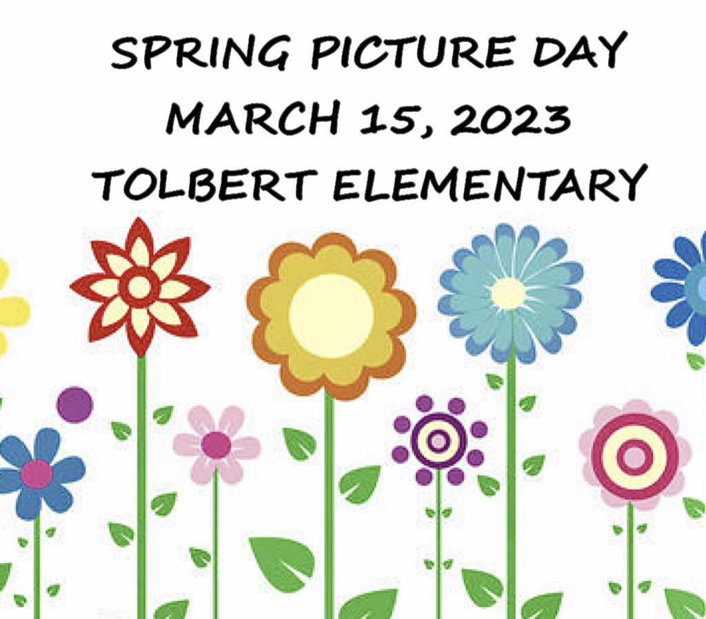 FLOWERS WITH SPRING PICTURE DAY